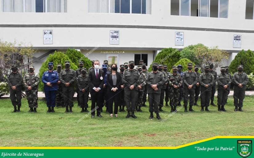 Ejército realiza la clausura del II curso sobre Derecho Internacional Humanitario