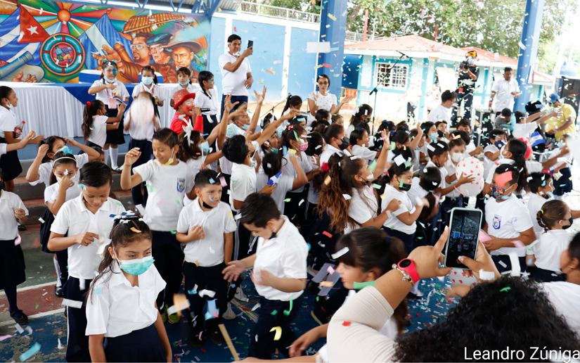 Comunidad educativa inicia celebraciones en saludo a la Semana de la Niñez