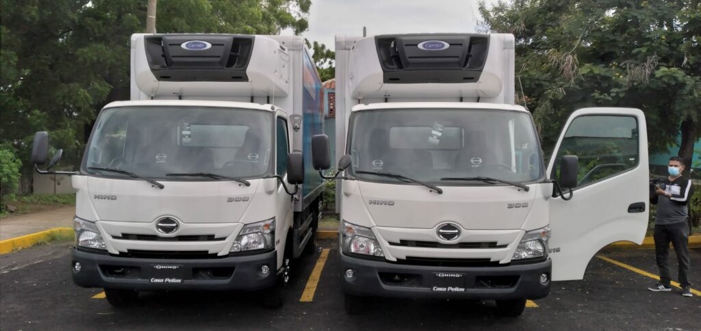Unicef dona a Nicaragua camiones refrigerantes para fortalecer cadena de frío de las vacunas
