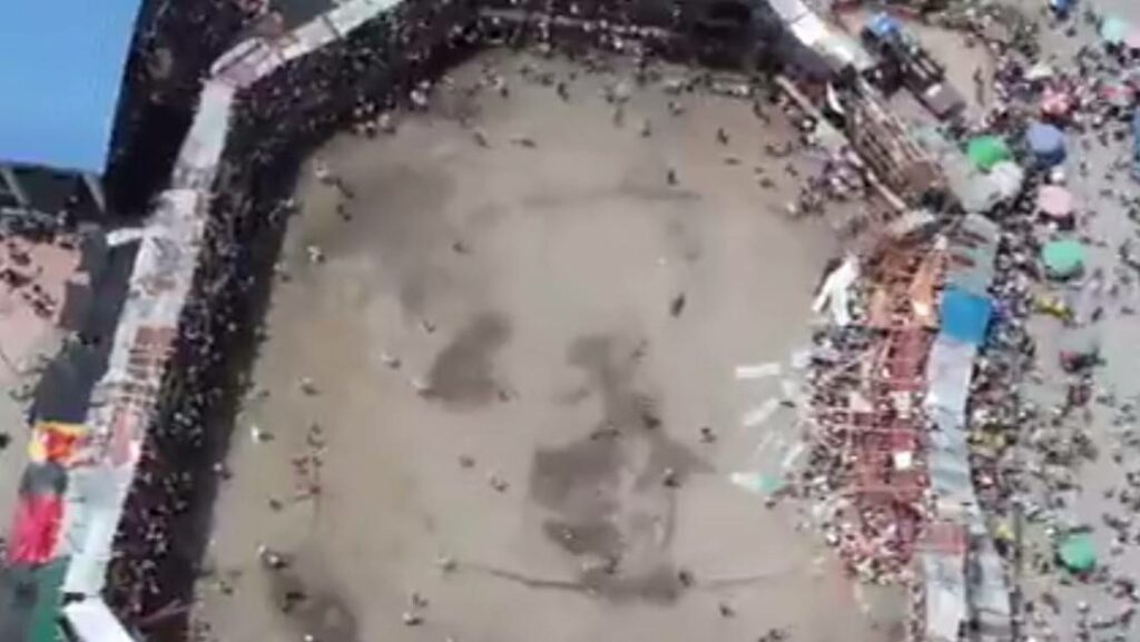 Al menos ocho muertos y más de 60 heridos tras desplomarse parte de una plaza de toros en Colombia