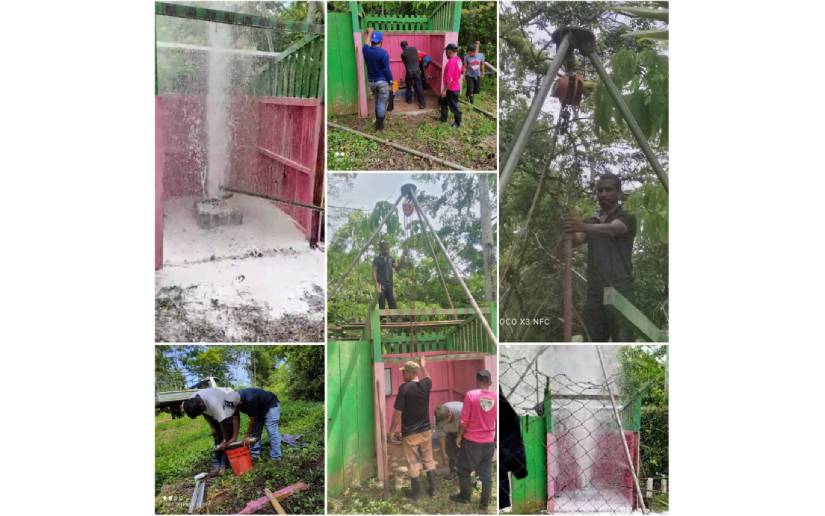 Enacal rehabilita tres pozos en Río San Juan