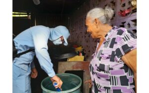 Minsa desarrolla jornada de fumigación en el barrio Georgino Andrade