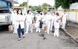 Jornada de vacunación voluntaria llega al barrio Unidad de Propósito