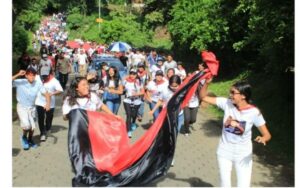 Celebran edición 43 del repliegue táctico a San Gregorio en Diriamba, Carazo