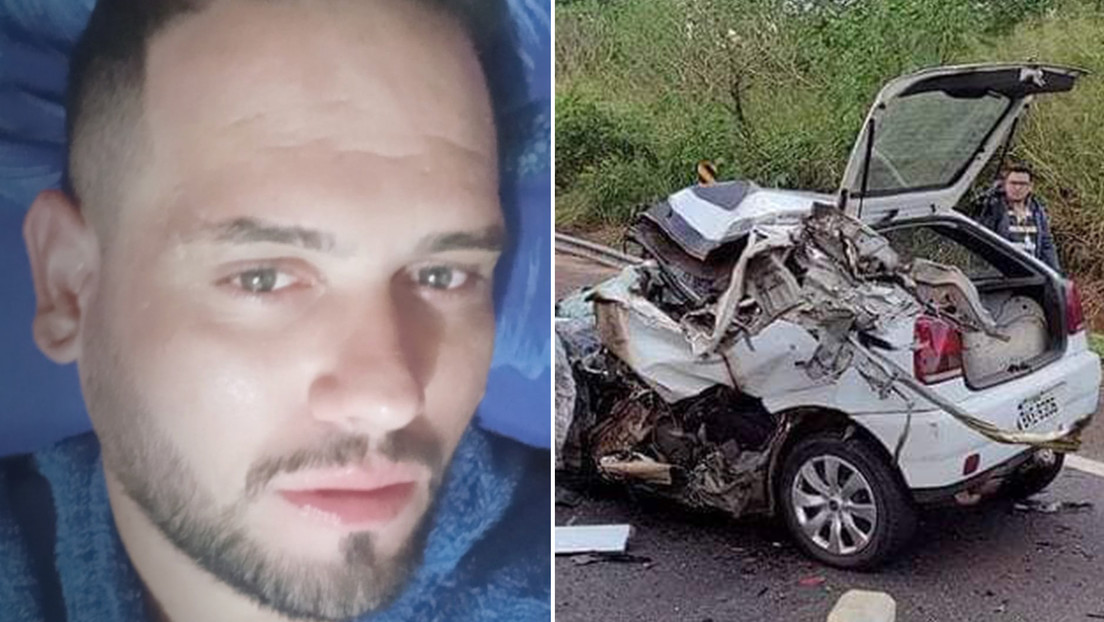 Un periodista que cubría un accidente de tránsito se entera en vivo que su hijo es la víctima fatal que iba en el vehículo