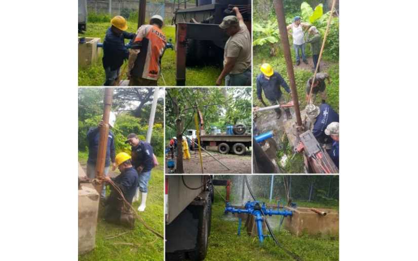 Tres pozos son mejorados por Enacal en La Trinidad, Estelí