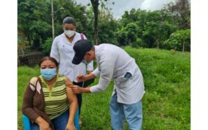 210 viviendas son visitadas en Ticuantepe en una nueva jornada de inmunización contra la Covid-19