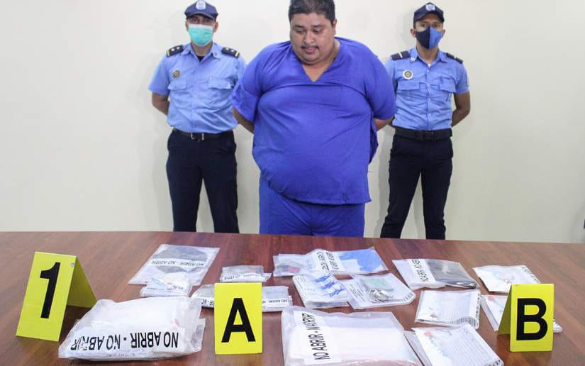 Policía Nacional incauta cocaína valorada en 62 mil 475 dólares en Managua