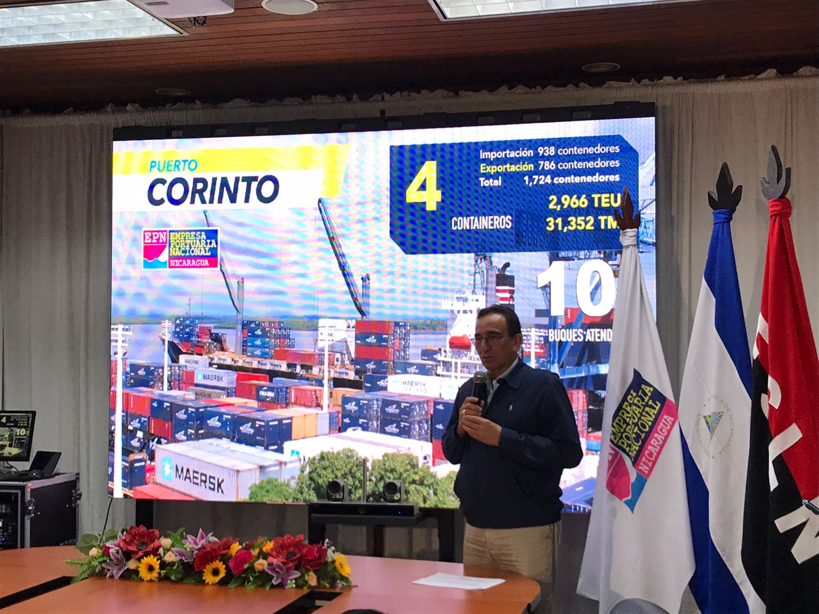 Puertos comerciales recibieron más de 101 mil toneladas de carga
