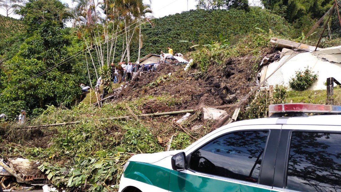 Mueren tres niños por el derrumbe en una escuela del departamento colombiano de Antioquia