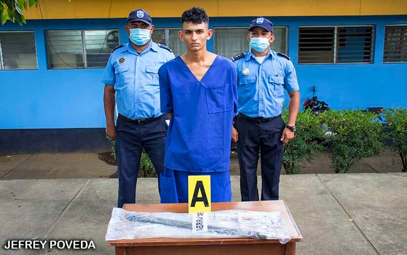 Capturan a sujeto acusado de asesinato en Managua