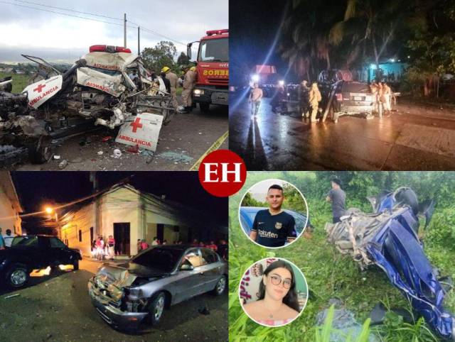 Accidentes de tránsito dejaron alrededor de 28 muertos este fin de semana en Honduras