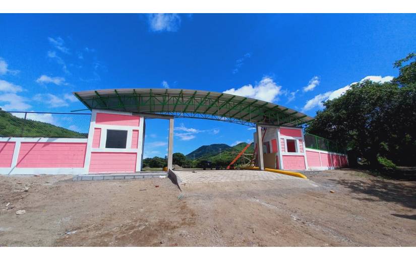 Avanza un 90% la construcción de un estadio en Matagalpa