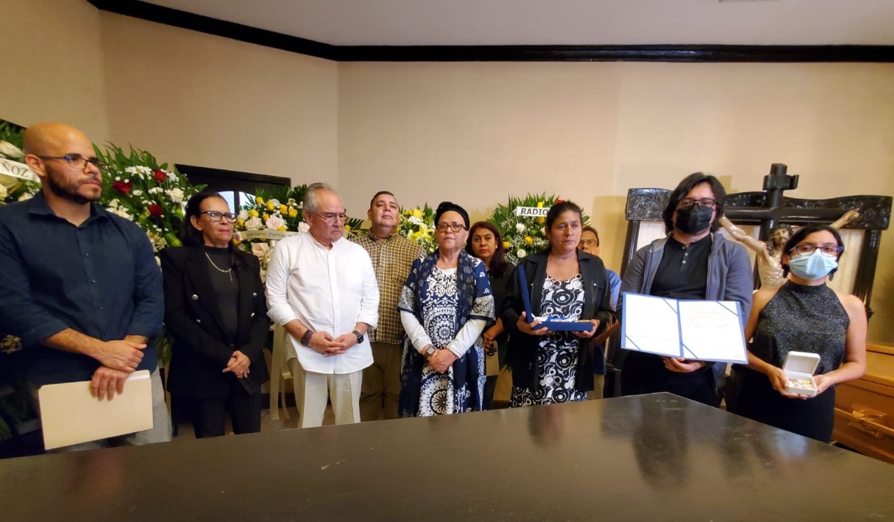 Gobierno y Parlamento de Nicaragua reconocen la labor de Carlos Salgado