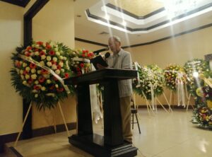 Honores a un gran periodista, Carlos Salgado Gómez