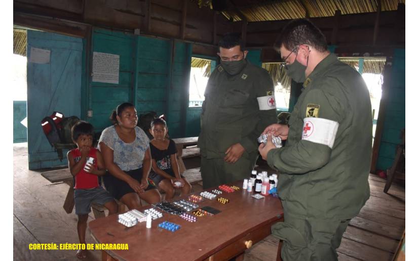 Ejército brinda 161 asistencias médicas en Bluefields