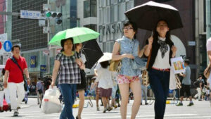 Más de 14.300 personas son hospitalizadas en una semana por la ola de calor en Japón