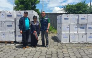 Nicaragua agradece la donación de 850 mil vaccunas Pfizer procedentes de Letonia