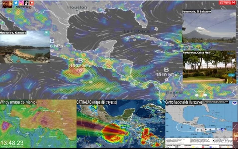 Bonnie provocó 5 muertes en Nicaragua y El Salvador