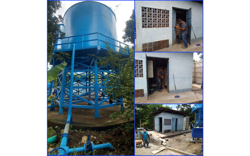 Enacal realiza mejoras en un pozo de Managua