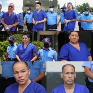 Presentan a delincuentes golpistas en los juzgados de Managua