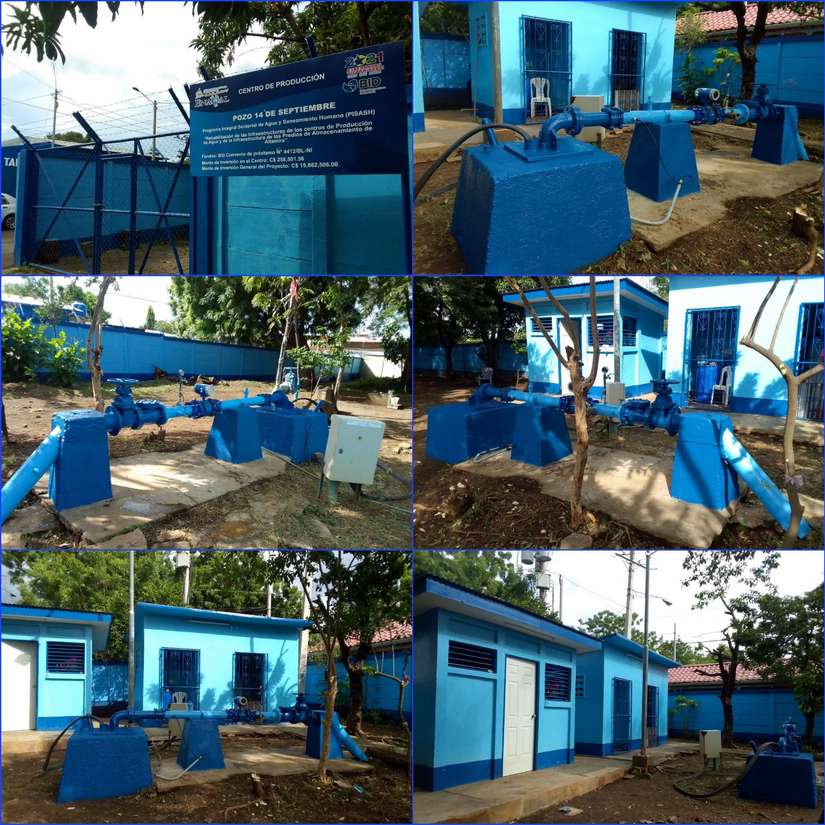 Enacal mejor la infraestructura de cuatro pozos en Managua