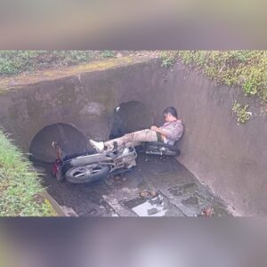 Motorizado perece tras precipitarse en una alcantarilla en Ticuantepe
