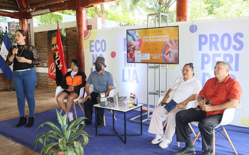MEFCCA realiza el lanzamiento de la Feria de Emprendedores con Discapacidad