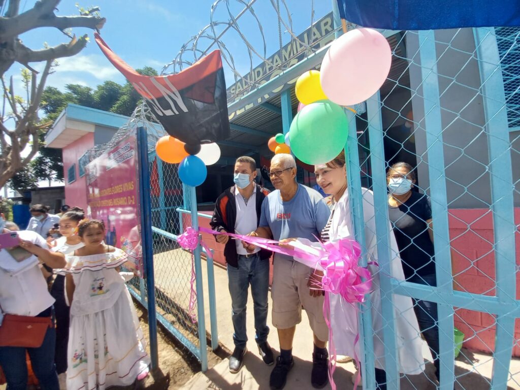 Minsa rehabilita un centro de salud en Managua