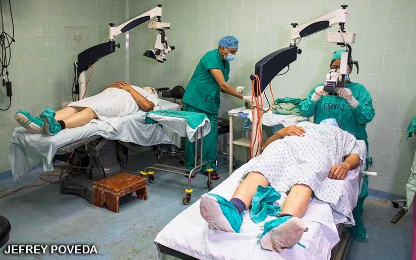 50 pacientes participaron de una jornada médica en el Cenao