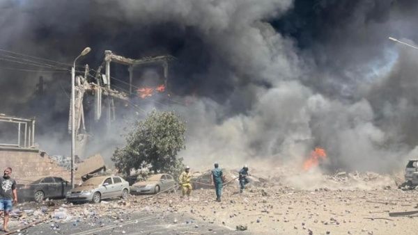 Elevan a 16 los fallecidos confirmados por explosión en Armenia