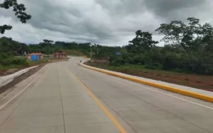 Reportan un gran avance en la construción de la carretera Siuna-Rosita, Caribe Norte