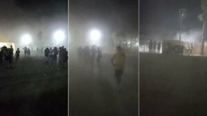 Tormenta derriba parte del escenario de un festival en España y deja un muerto y 40 heridos