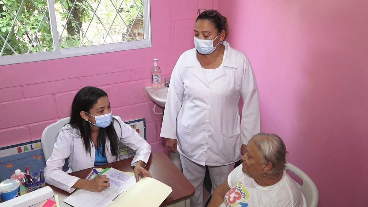 Entregan puesto médico a pobladores de Tipitapa