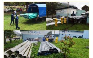 Enacal rehabilita Sistema de Agua Potable en Wamblan