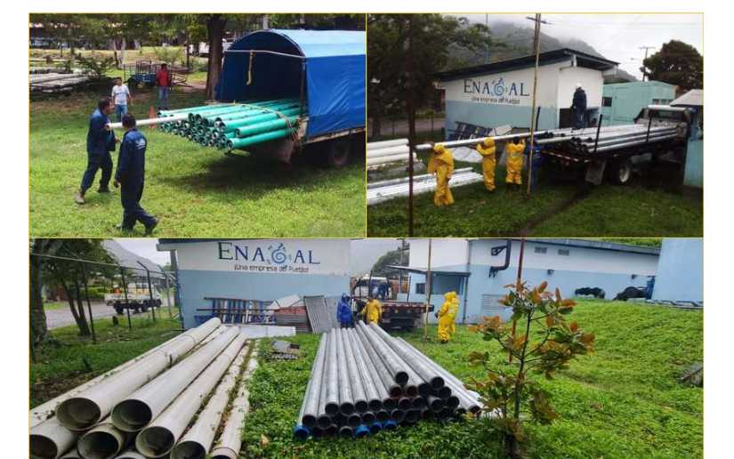 Enacal rehabilita Sistema de Agua Potable en Wamblan