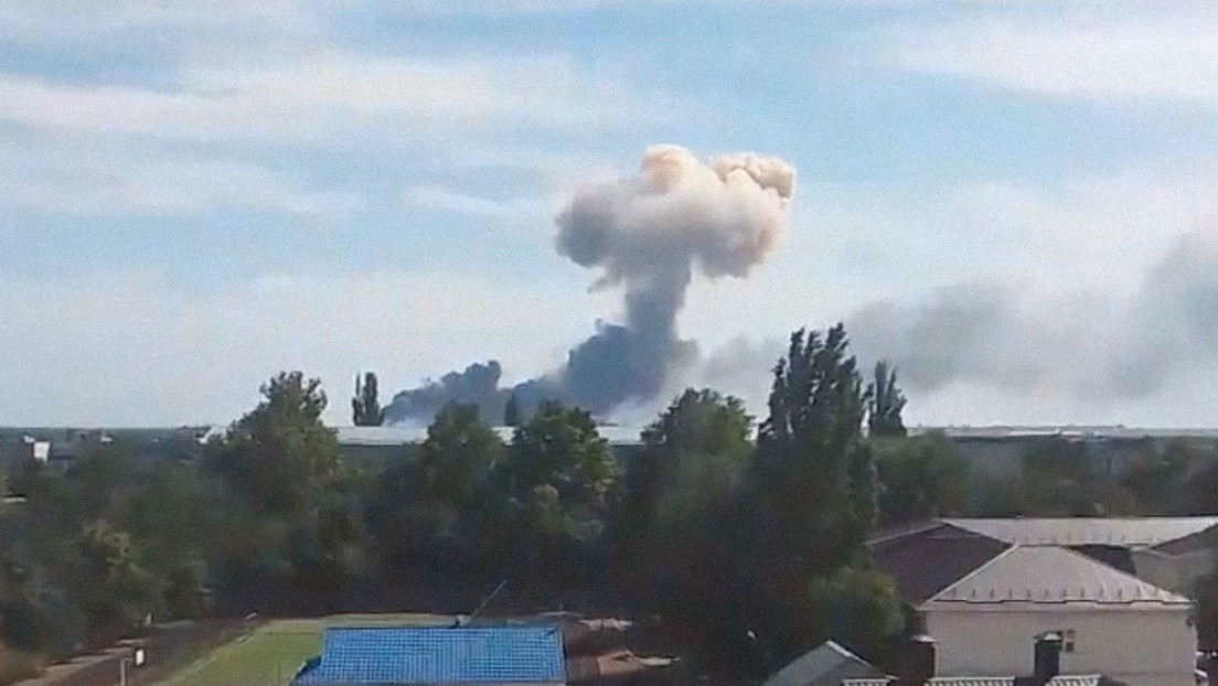 Se producen varias explosiones en un aeródromo militar ruso en Crimea