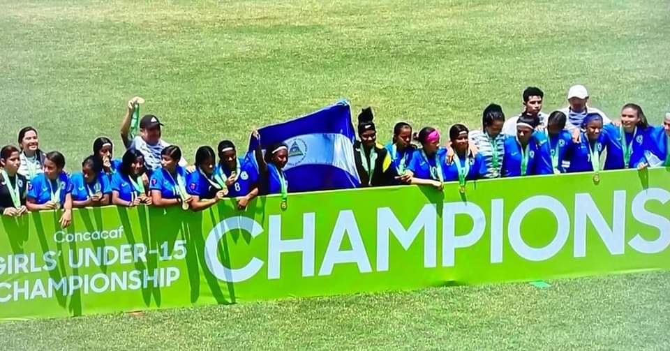Selección nicaragüense femenina se corona campeona en liga Concacaf