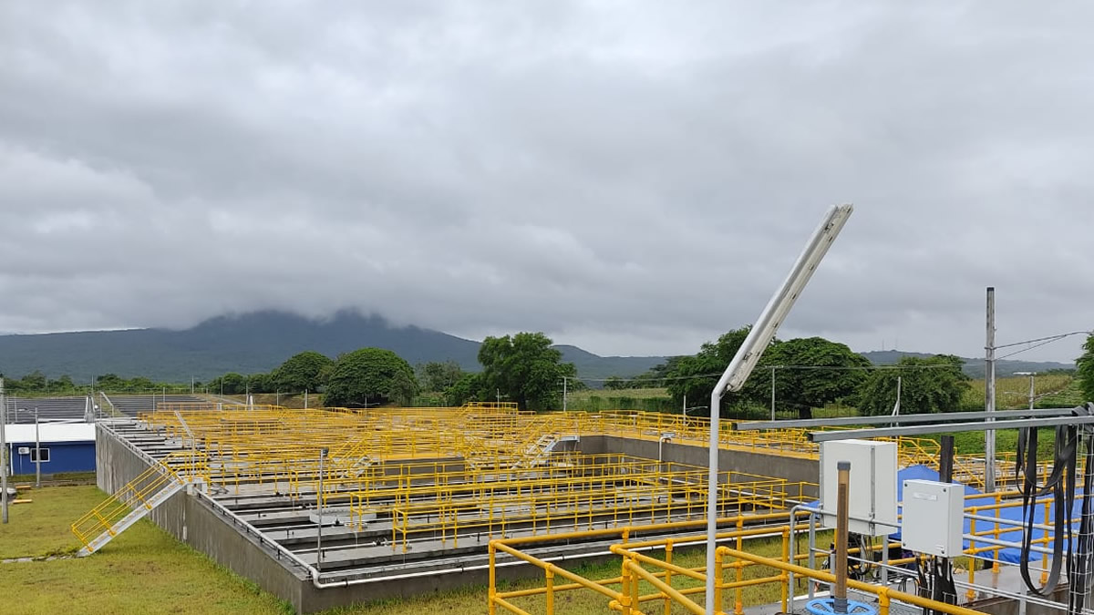 Masaya inaugura la segunda planta de tratamiento sanitario más grande del país