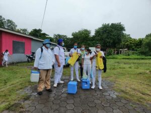 600 viviendas son visitadas para inoculación contra el Covid en Managua