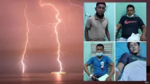 Un muerto y siete heridos tras ser alcanzados por un rayo en Chinandega