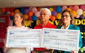 IND y Mifan reciben más de 11 millones de córdobas de la Lotería Nacional