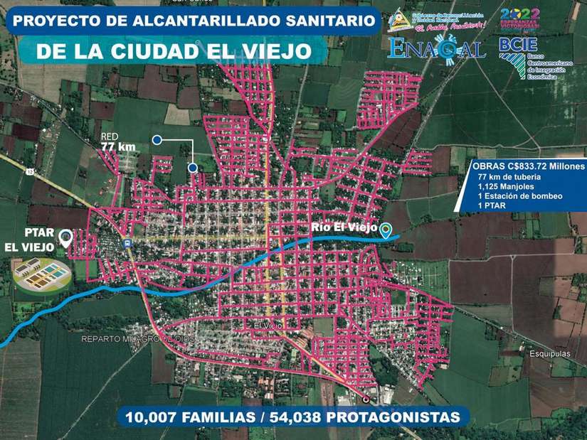 Enacal mejorará servicio de agua potable en beneficio de 10 mil familias de Chinandega