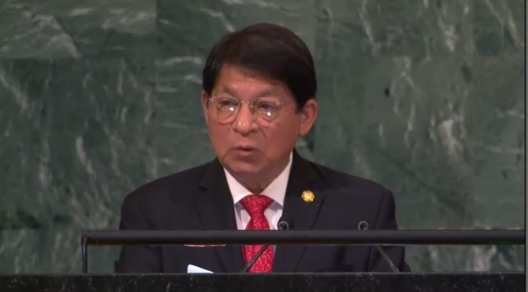 Palabras del canciller de Nicaragua, Denis Moncada, en el 77 período de sesiones de la Asamblea General de la ONU