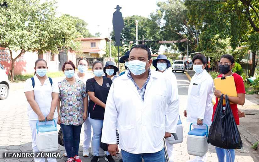 Jornada de vacunación llega al barrio Villa Libertad