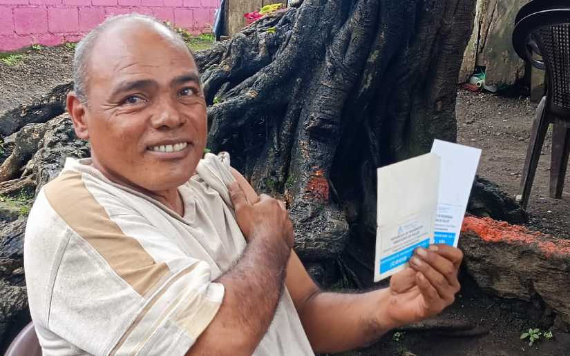 Inoculación contra el Covid-19 llega a las zonas rurales de Ticuantepe