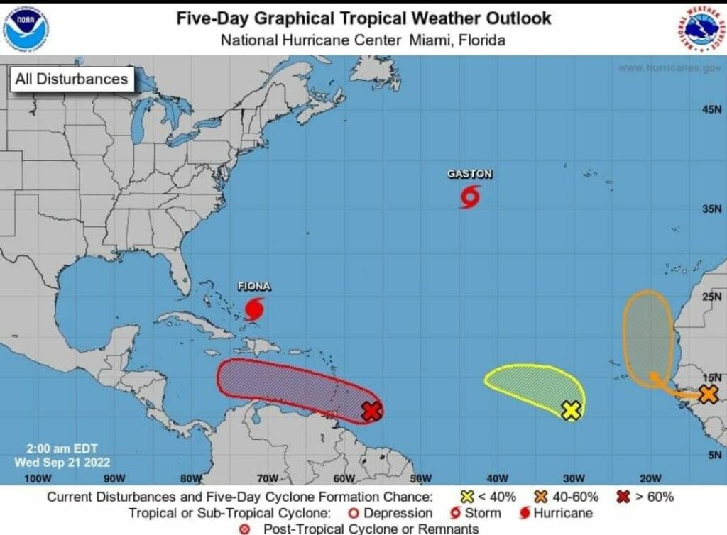 NHC vigila sistema activo que se mueve en el Caribe
