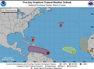 Distrito Naval del Caribe monitorea fenómeno metereológico