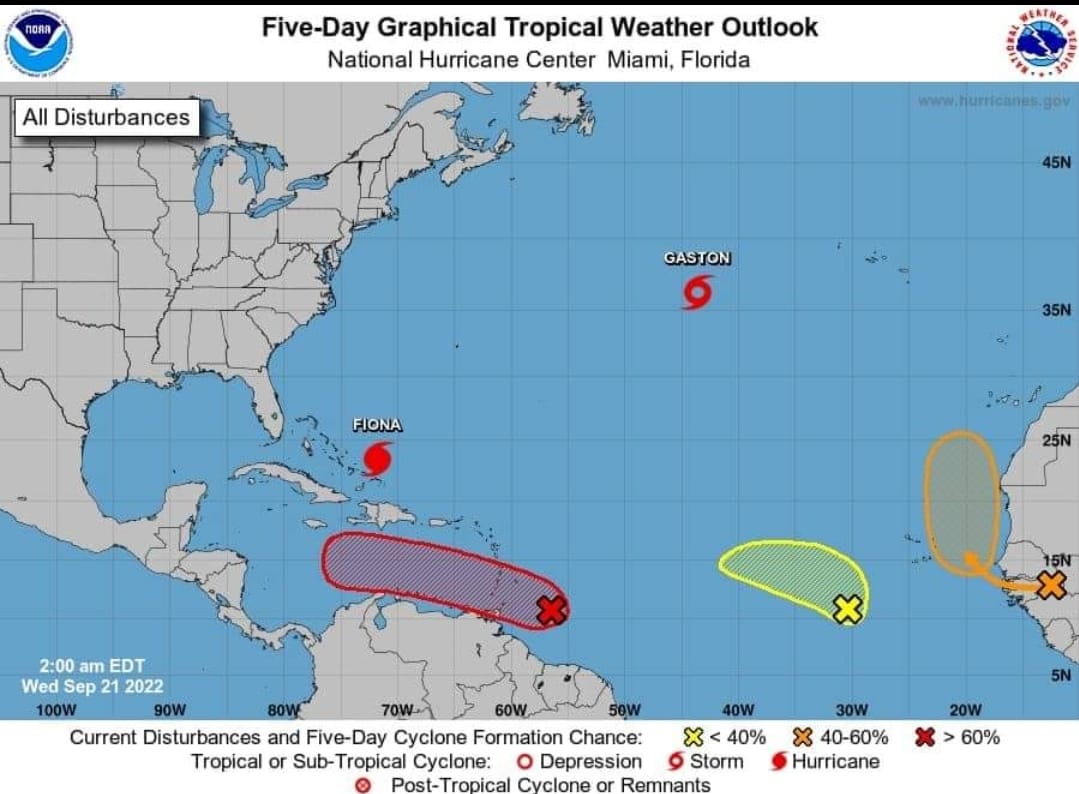 Distrito Naval del Caribe monitorea fenómeno metereológico