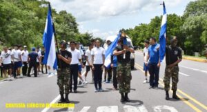 Comandancia General participó en la entrega de la Antorcha de la Libertad